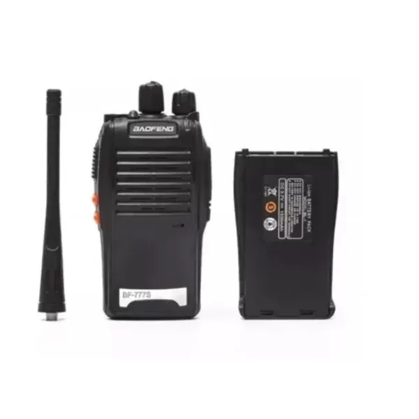 Kit 2 Radio Walk Talk Comunicador 16 Ch 12km Baofeng 777s Ht