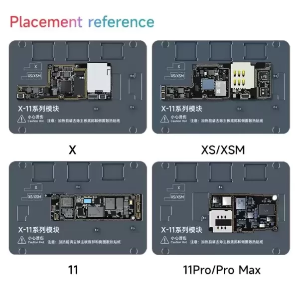 Plataforma de Aquecimento XZZ L2023 iphone X ao 15 Pro Max bivolt