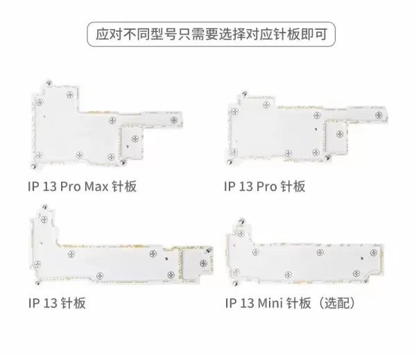 Isocket Qinali Suporte Placa Mãe 4 em 1 Iphone 13 ao 13 Pro Max