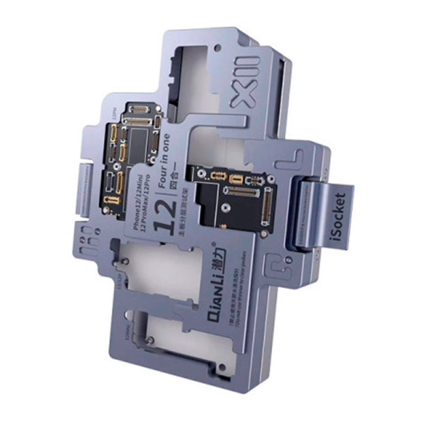 socket Qinali Suporte Placa Mãe 4 em 1 Iphone 12 ao 12 Pro Max